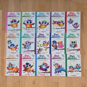 Owl Diaries Book Set 1-14 and 16